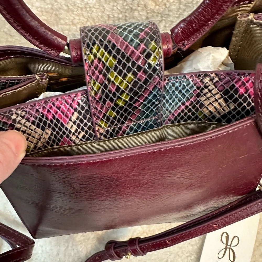 HOBO Heidi Small Crossbody Bag Purse Leather Straps Mosaic Sn Classic‎ N… - Picture 6 of 11